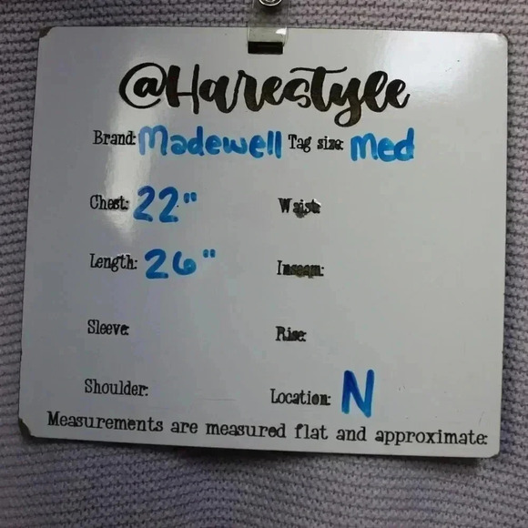 Madewell lavender lightweight pullover sweater size medium - Picture 10 of 10